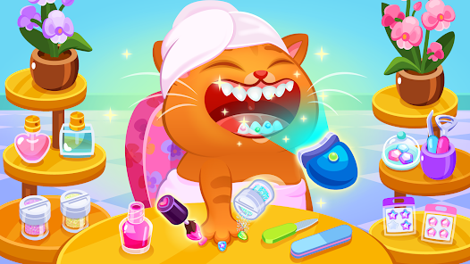 Screenshot Bubbu - ubieranie kotka